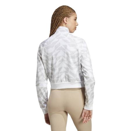 Bluza damska adidas TIRO SUIT-UP Lifestyle biała IC6653