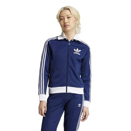 Bluza dresowa damska adidas BECKENBAUER granatowa IY2222