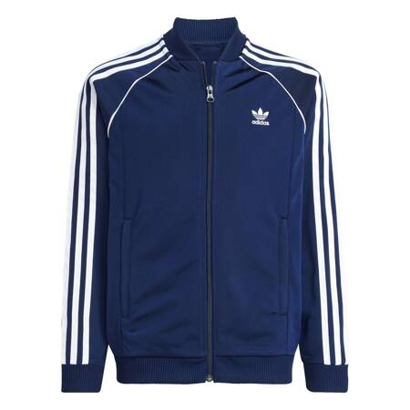 Bluza dresowa dziecięca adidas SST granatowa IY7455