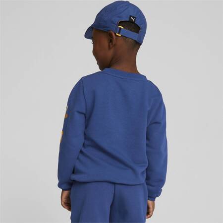 Bluza dziecięca Puma SMALL WORLD CREW TR niebieska 67013116