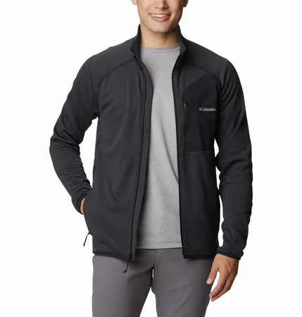 Bluza męska Columbia TRIPLE CANYON FULL ZIP czarna 2031311010