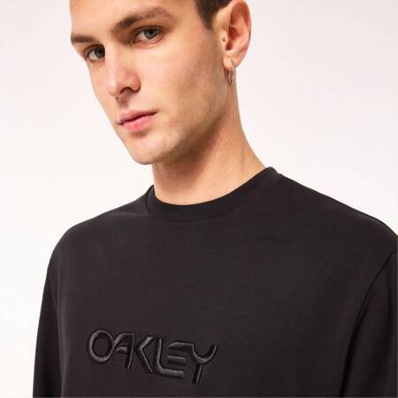 Bluza męska Oakley EMBROIDERED B1B CREW czarna FOA405445-02E