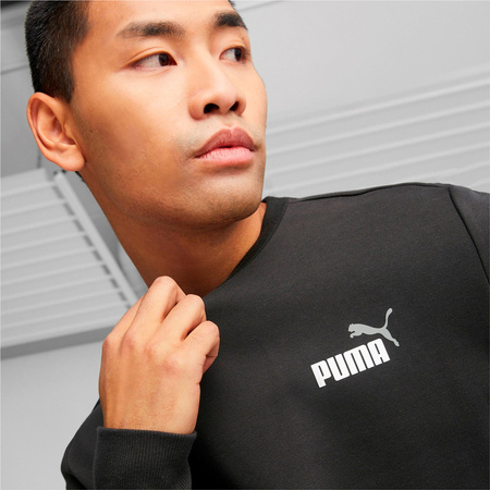 Bluza męska Puma ESS+ 2 COL SMALL LOGO FL czarna 67447261