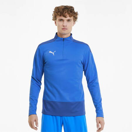 Bluza męska Puma TEAMGOAL 23 TRAINING 1/4 ZIP niebieska 65647602