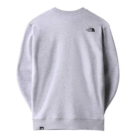 Bluza męska The North Face SIMPLE DOME CREW szara NF0A7X1IDYX