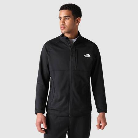 Bluza polarowa męska The North Face CANYONLANDS czarna NF0A5G9VJK3