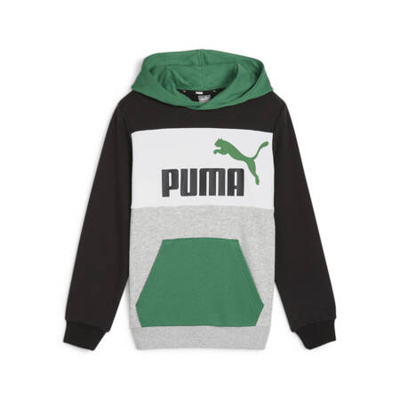 Bluza z kapturem chłopięca Puma ESS BLOCK TR wielokolorowa 67971886