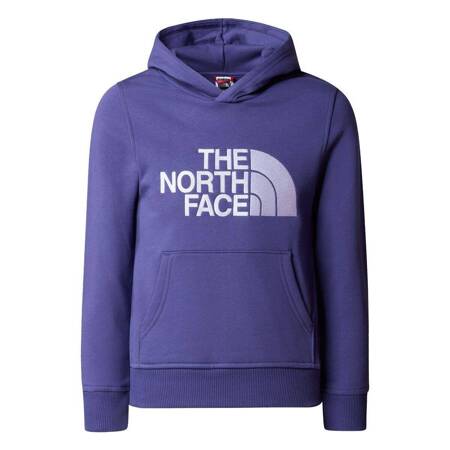 Bluza z kapturem chłopięca The North Face DREW PEAK fioletowa NF0A82ENI0D