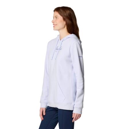 Bluza z kapturem damska Columbia TREK fioletowa 2051611581