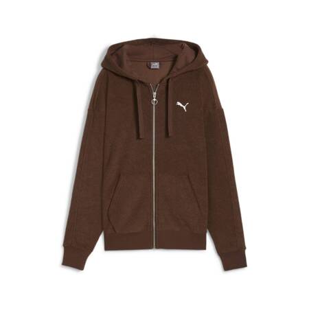 Bluza z kapturem damska Puma HER WINTERIZED FZ brązowa 68163665