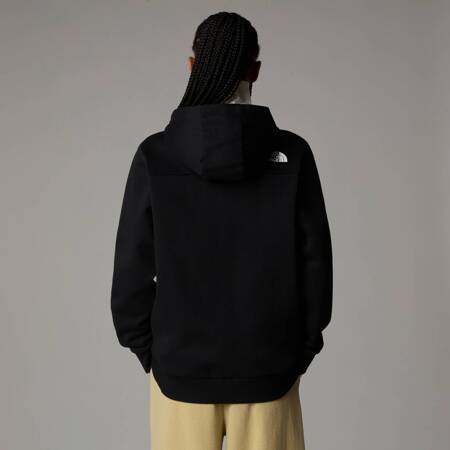 Bluza z kapturem damska The North Face SIMPLE DOME FULL ZIP czarna NF0A89EWJK3