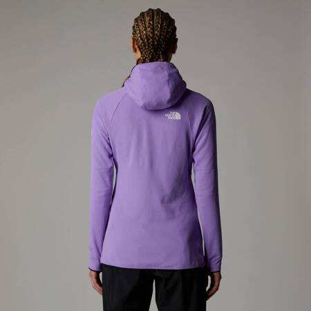 Bluza z kapturem damska The North Face SUMMIT FUTURE FLEECE FZ fioletowa NF0A5J8T1OH