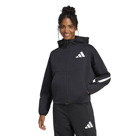 Bluza z kapturem damska adidas Z.N.E. czarna JC5392