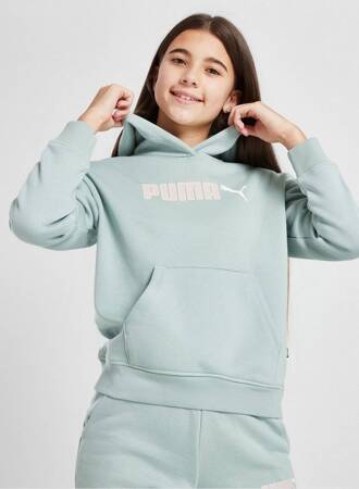 Bluza z kapturem dziewczęca Puma KEY BOYFRIEND niebieska 62299854