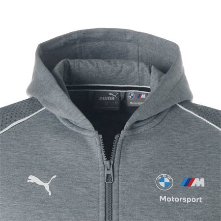 Bluza z kapturem męska Puma BMW MMS HDD szara 53813103