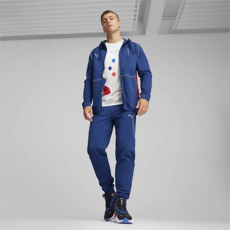 Bluza z kapturem męska Puma BMW MMS niebieska 62414404