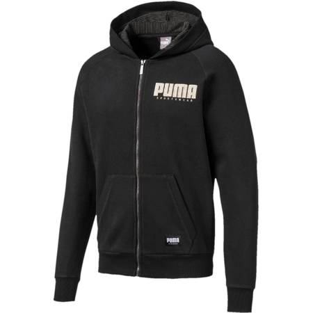 Bluza z kapturem męska Puma Core czarna 58015151