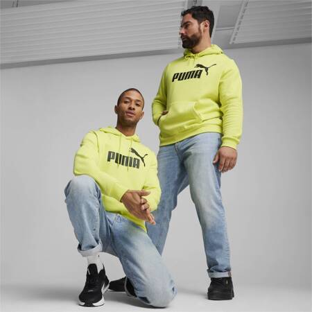 Bluza z kapturem męska Puma ESS BIG LOGO FL żółta 58668768