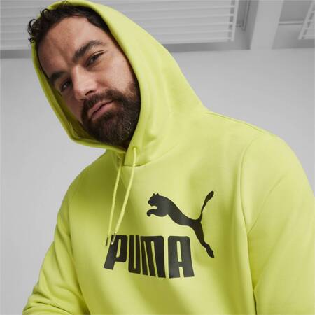 Bluza z kapturem męska Puma ESS BIG LOGO FL żółta 58668768