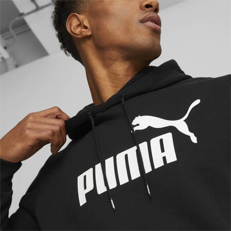 Bluza z kapturem męska Puma ESS BIG LOGO czarna 58668601