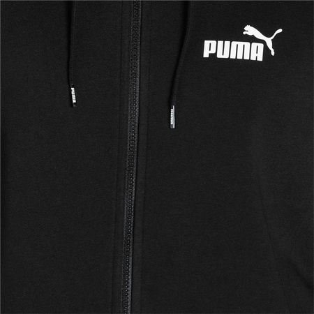 Bluza z kapturem męska Puma ESS SMALL LOGO FZ czarna 58670401