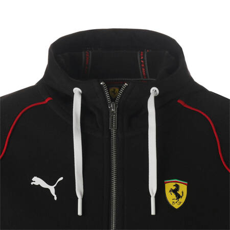 Bluza z kapturem męska Puma FERRARI RACE czarna 53816401