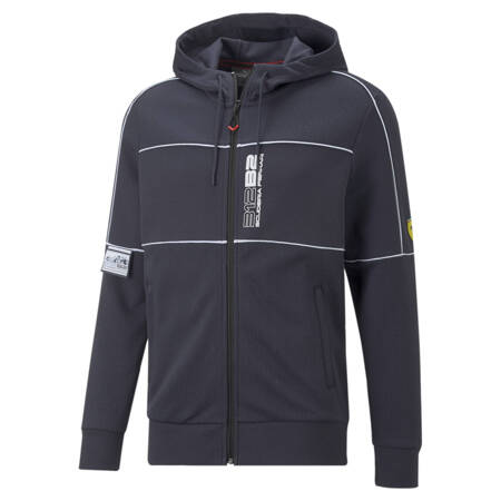 Bluza z kapturem męska Puma FERRARI RACE granatowa 53582908