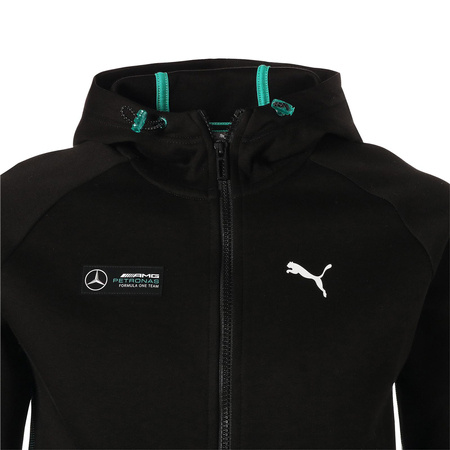 Bluza z kapturem męska Puma MOTORSPORT MERCEDES PETRONAS F1 czarna 59960901