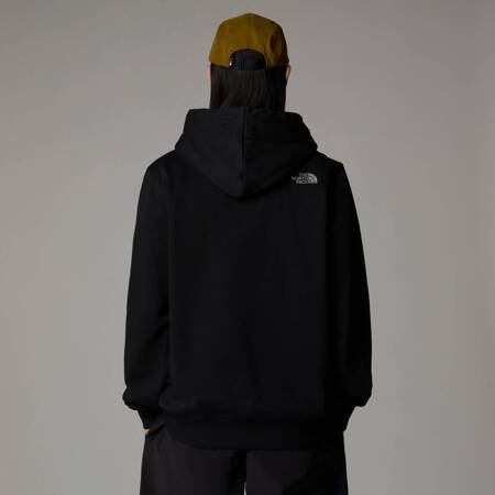 Bluza z kapturem męska The North Face DREW PEAK PULLOVER czarna NF0A89EMJK3