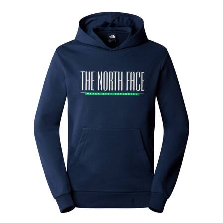 Bluza z kapturem męska The North Face EST 1966 granatowa NF0A87E58K2