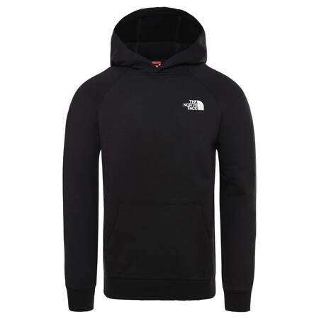 Bluza z kapturem męska The North Face RAGLAN REDBOX czarna NF0A2ZWUKY4