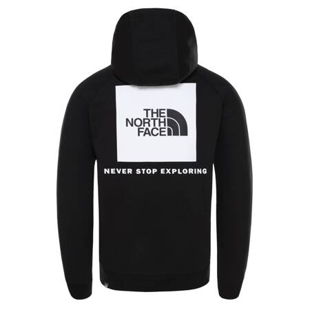 Bluza z kapturem męska The North Face RAGLAN REDBOX czarna NF0A2ZWUKY4