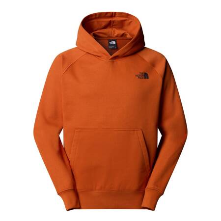 Bluza z kapturem męska The North Face RAGLAN REDBOX pomarańczowa NF0A89F91I0