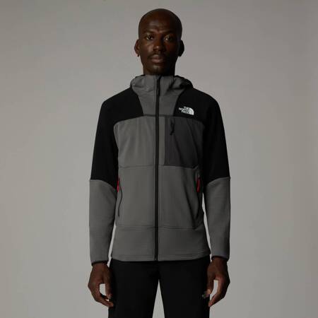 Bluza z kapturem męska The North Face STORMGAP POWERGRID szara NF0A87J7RPI