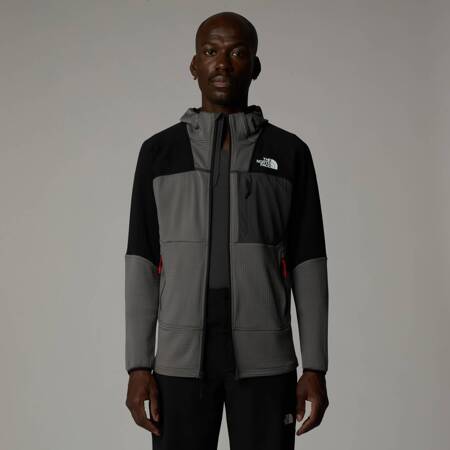 Bluza z kapturem męska The North Face STORMGAP POWERGRID szara NF0A87J7RPI