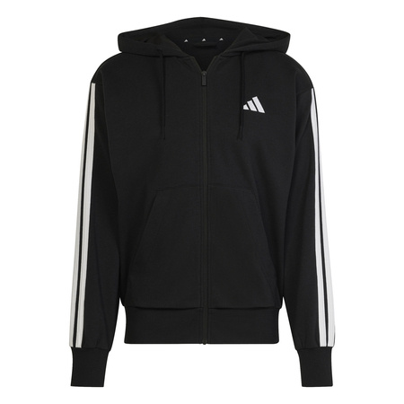 Bluza z kapturem męska adidas ESSENTIALS 3-STRIPES czarna JD1877