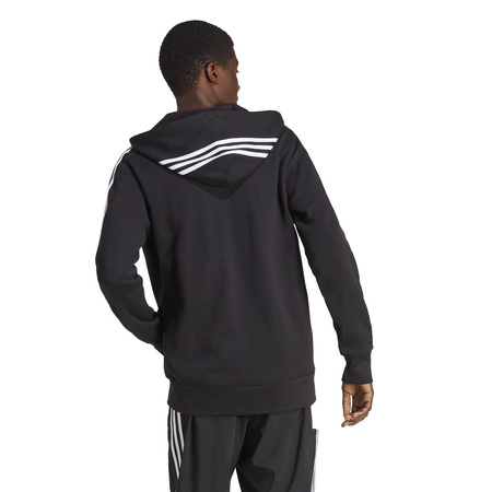 Bluza z kapturem męska adidas ESSENTIALS 3-Stripes czarna IC0433