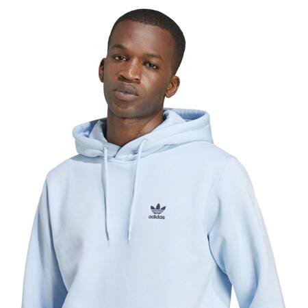 Bluza z kapturem męska adidas ESSENTIALS niebieska JN0238