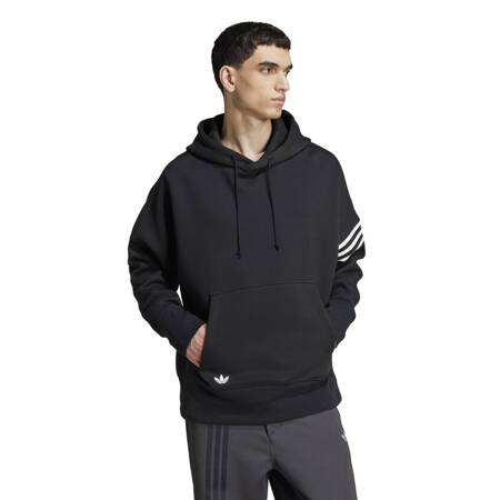 Bluza z kapturem męska adidas NEUCLASSICS czarna JC9937