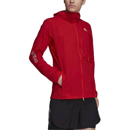 Bluza z kapturem męska adidas Performance Marathon czerwona HB5118