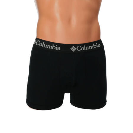 Bokserki męskie Columbia COTTON TRUNK 2-PACK czarne C940B