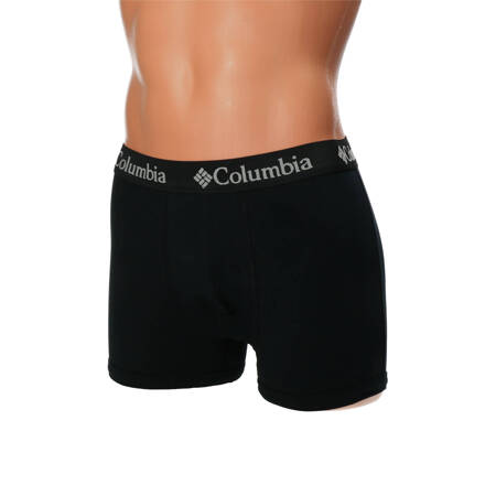 Bokserki męskie Columbia COTTON TRUNK 2-PACK czarne C940B