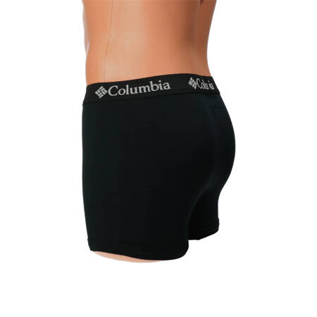 Bokserki męskie Columbia COTTON TRUNK 2-PACK czarne C940B