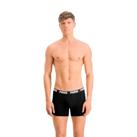 Bokserki męskie Puma EVERYDAY BOXER 3-PACK czarne 93529401