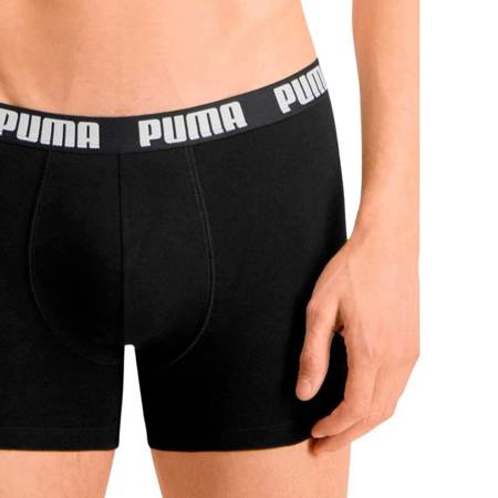 Bokserki męskie Puma EVERYDAY BOXER 3-PACK czarne 93529401