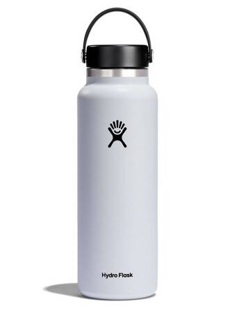 Butelka termiczna unisex Hydro Flask WIDE FLEX CAP 1182ML biała W40BTS110