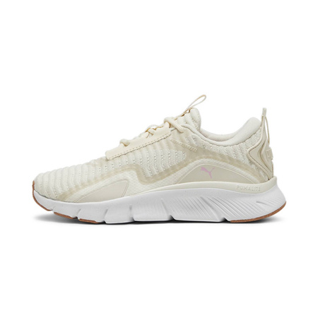 Buty do biegania damskie Puma FLEXFOCUS LITE BETTER KNIT beżowe 31002202