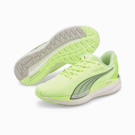 Buty do biegania damskie Puma MAGNIFY NITRO zielone 19517207