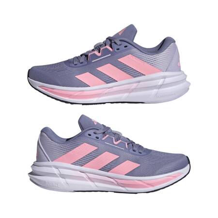 Buty do biegania damskie adidas QUESTAR 3 fioletowe ID8742