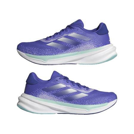 Buty do biegania damskie adidas SUPERNOVA STRIDE niebieskie ID3695